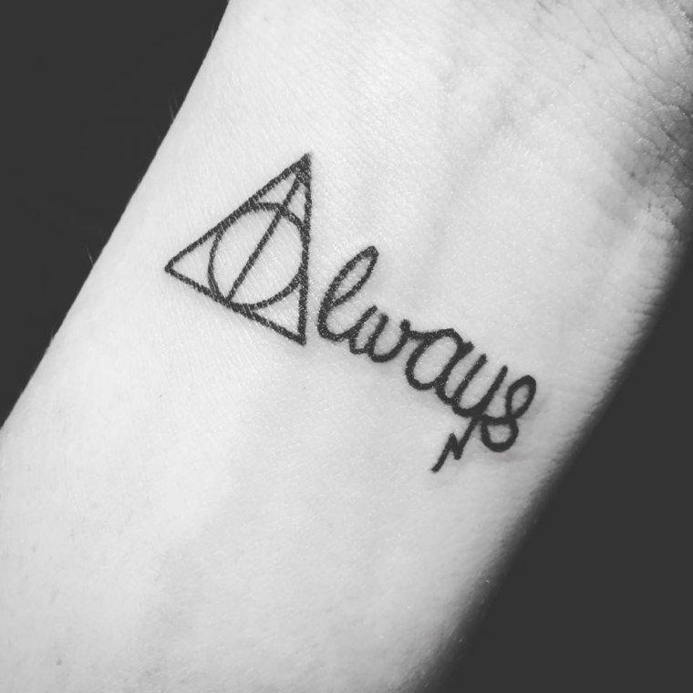 Тату дары смерти always