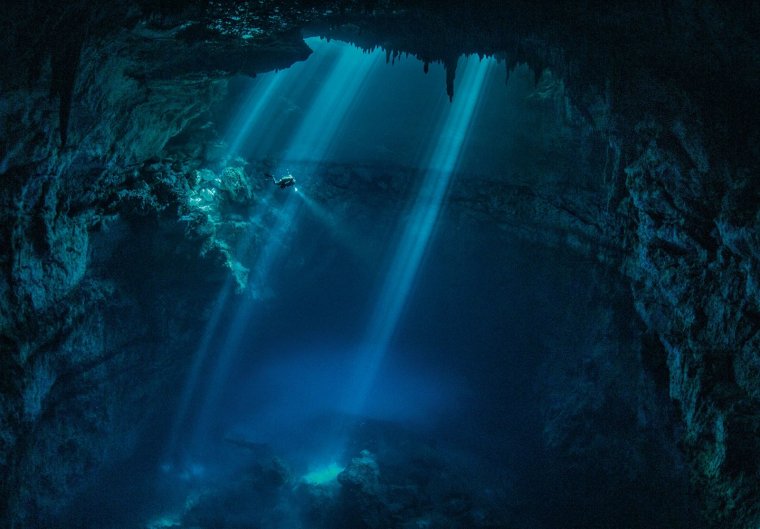 Подземное море и подводные пещеры (45 фото) 3