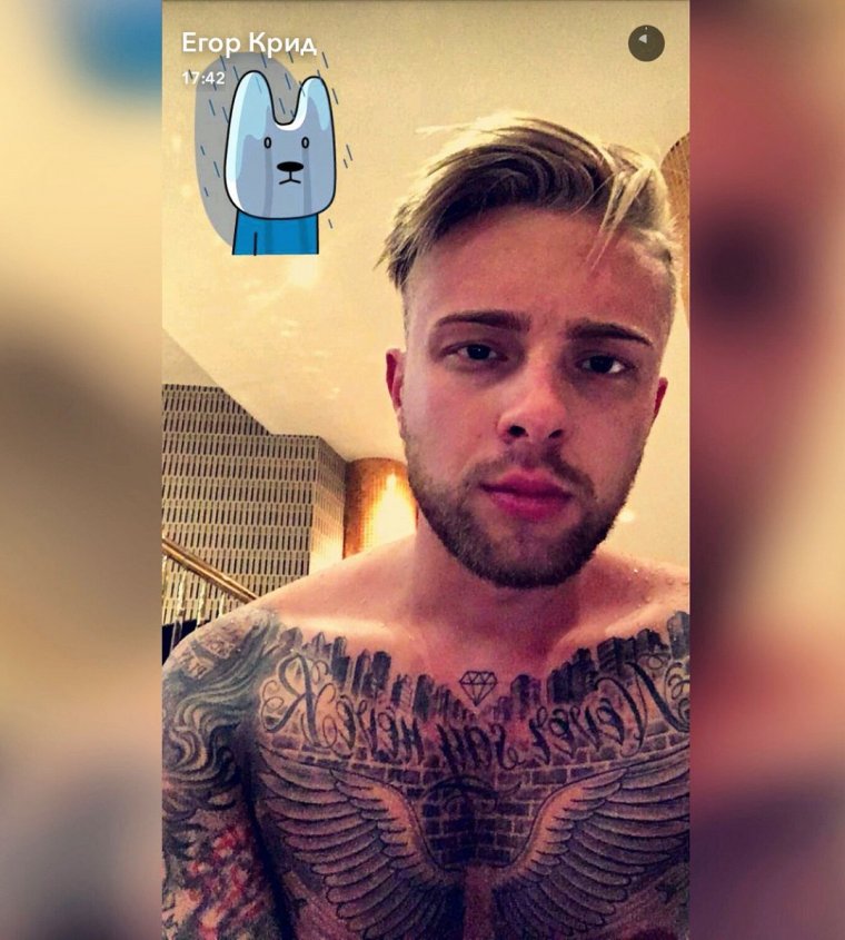 Егор крид блондин