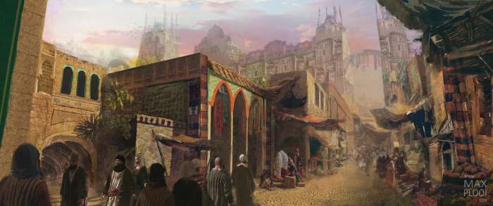 Улицы средневекового города (67 картинок) 58