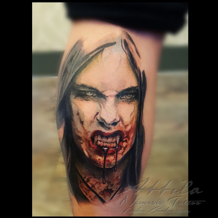 Татуировки на вампирскую тематику