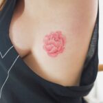 Тату пионы - небольшие татуировки для девушек (64 фото) 3