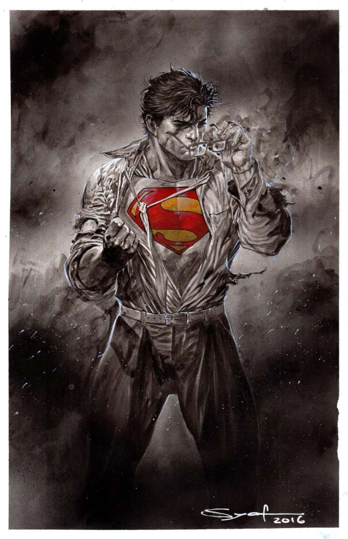 Арты на тему "Супермен" (50 рисунков) 25