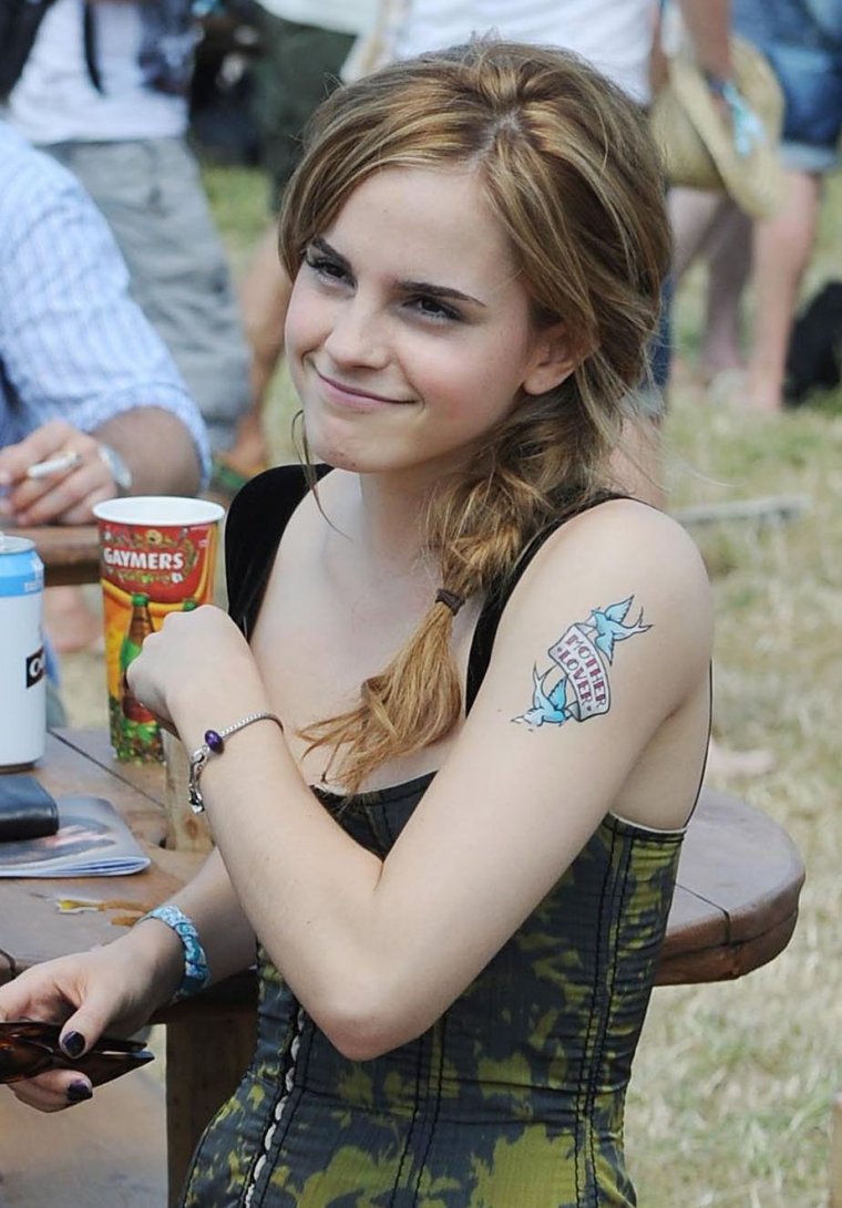 Emma Watson Tattoos compilation (47 photos) Gorodprizrak