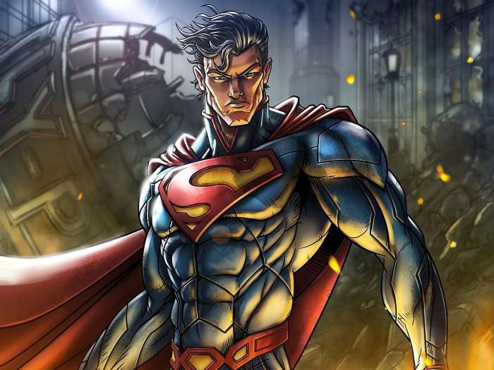 Арты на тему "Супермен" (50 рисунков) 32