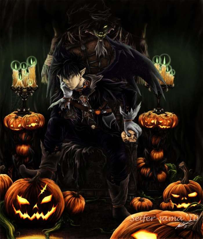 Хэллоуин - красивые рисунки по теме 25