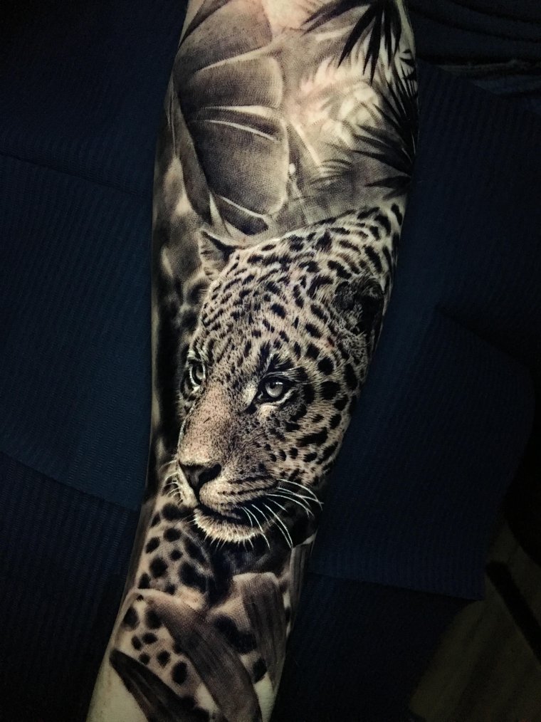 татуировки с тигром