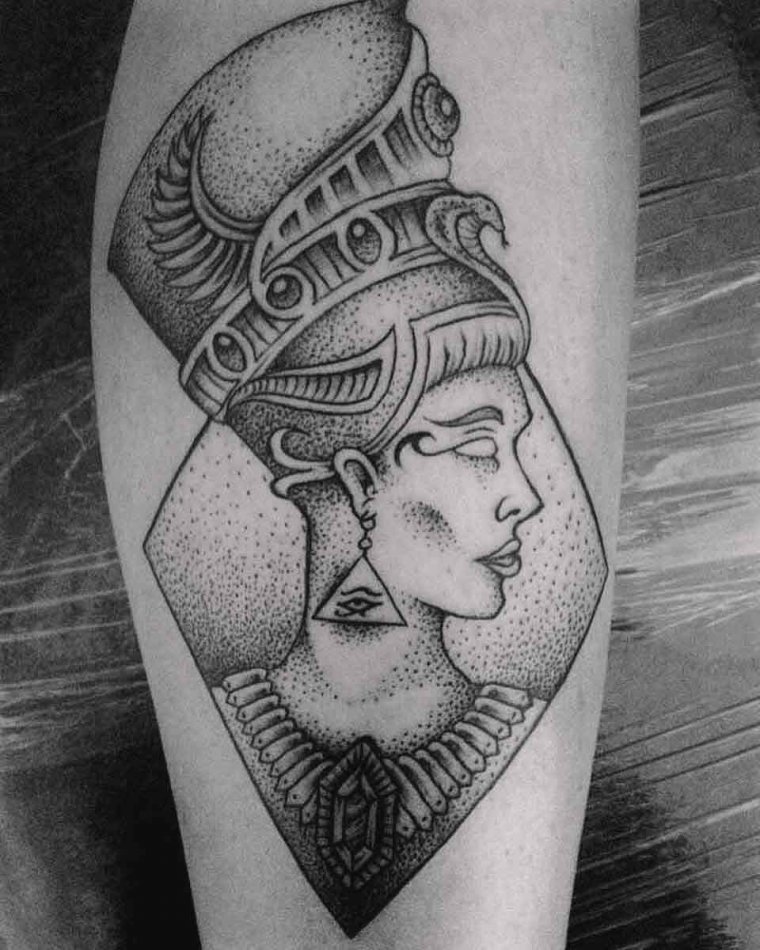 Египетские Татуировки Нефертити