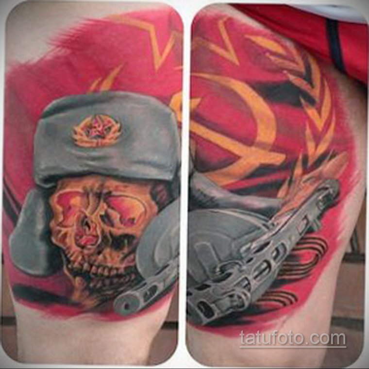 Тату СССР - тематические (39 фото) 16