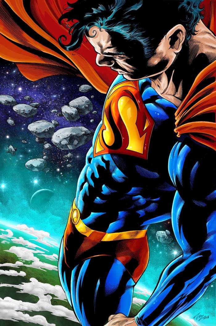 Арты на тему "Супермен" (50 рисунков) 23