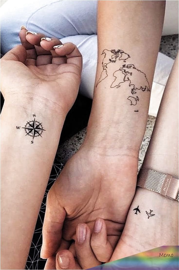 Парные тату браслеты (37 фото)