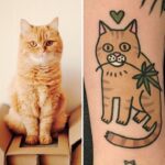 Тату рудий кіт - кольорові татуювання (38 фото) 31 Памела Олександра