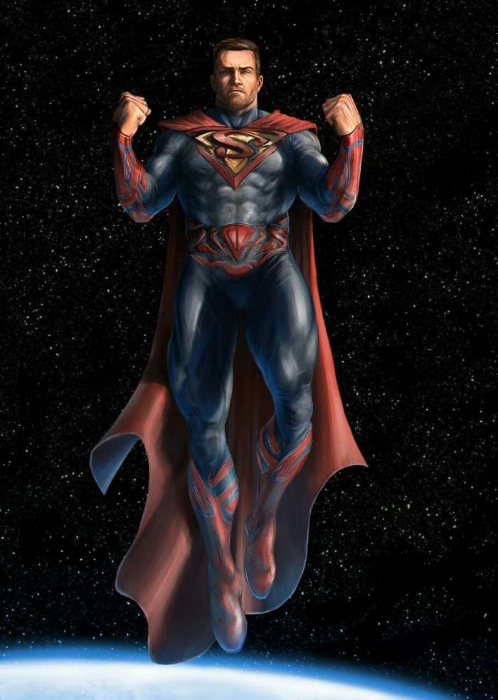 Арты на тему "Супермен" (50 рисунков) 11