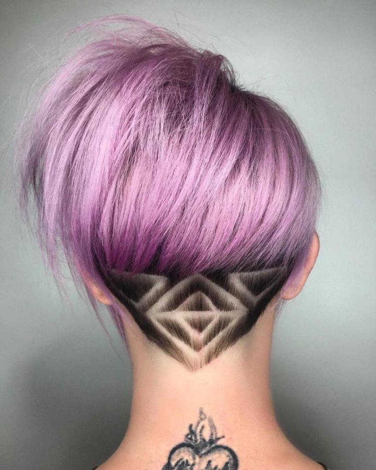 Художественный выстриг волос hair Tattoo