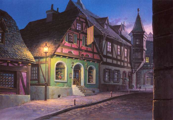 Улицы средневекового города (67 картинок) 25