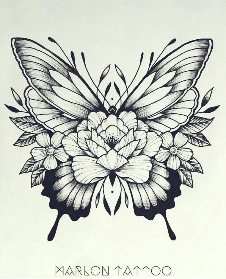 Эскизы бабочек для тату (39 фото) 26 Эскизы бабочек для тату (39 фото) 25 тату