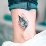 Мини татуировки геометрия для девушек и парней (37 фото) 2