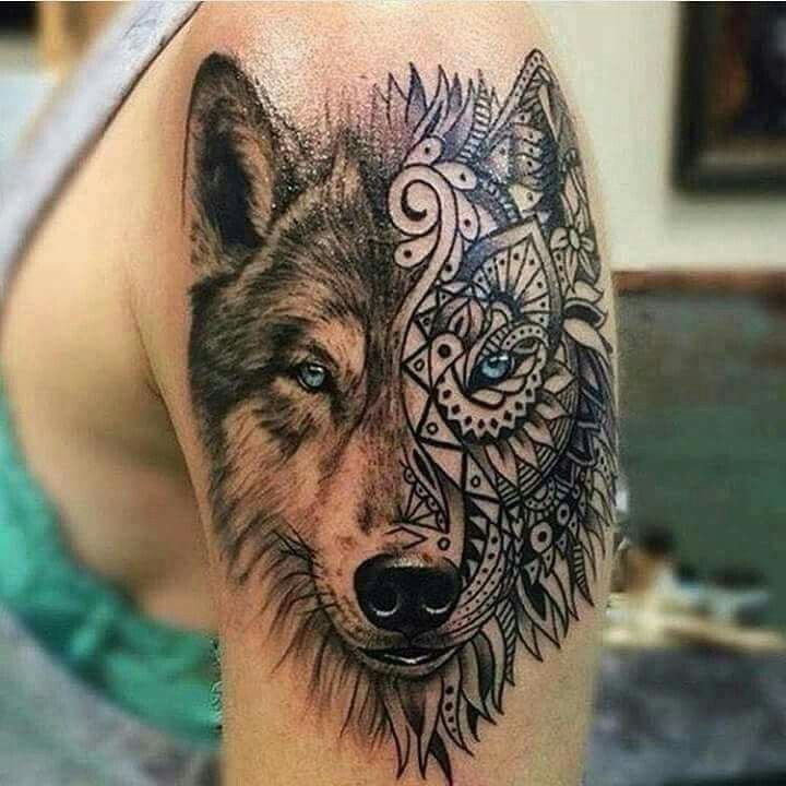 Что означает тату волка и в чем ее популярность 4 тату волка