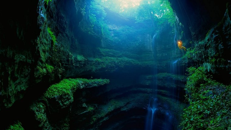 Подземное море и подводные пещеры (45 фото) 17
