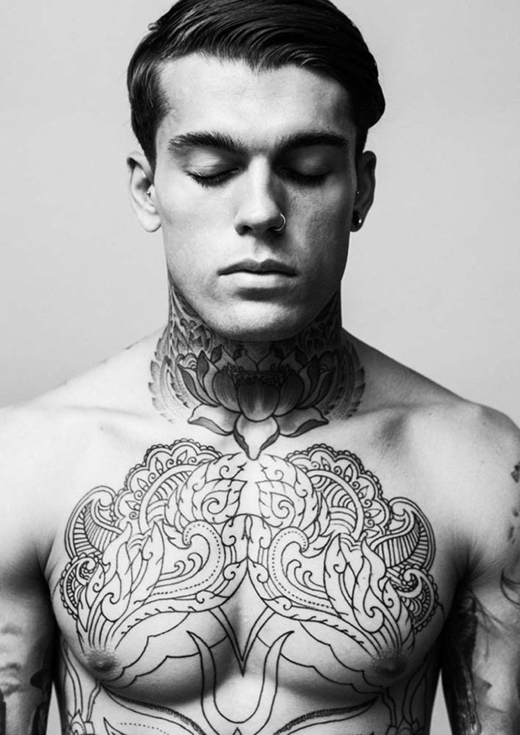 Мужские татуировки на все тело (40 фото)