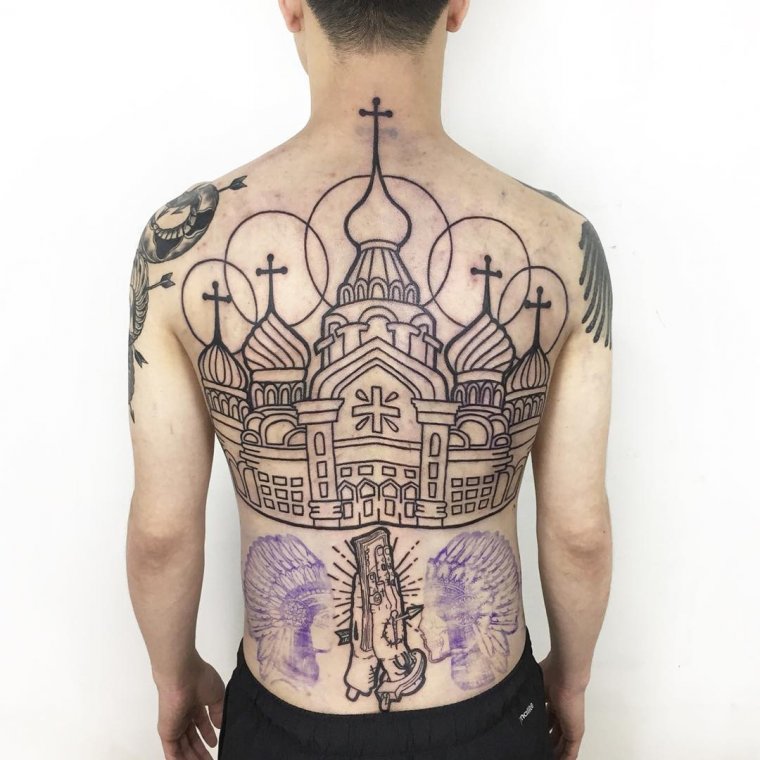Татуировки эскизы купола (44 фото) 27
