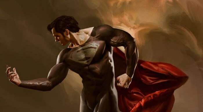 Арты на тему «Супермен» (50 рисунков)