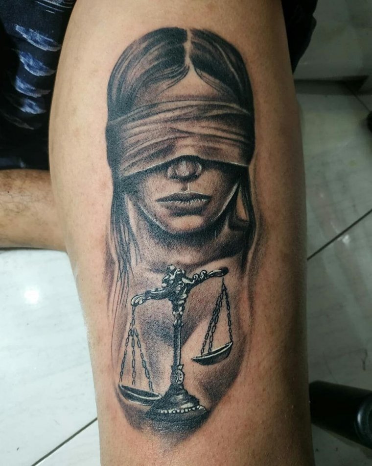 Tattoo Чикано Фемида