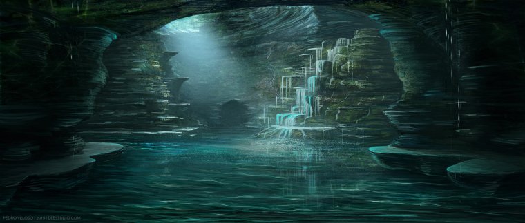 Подземное море и подводные пещеры (45 фото) 39