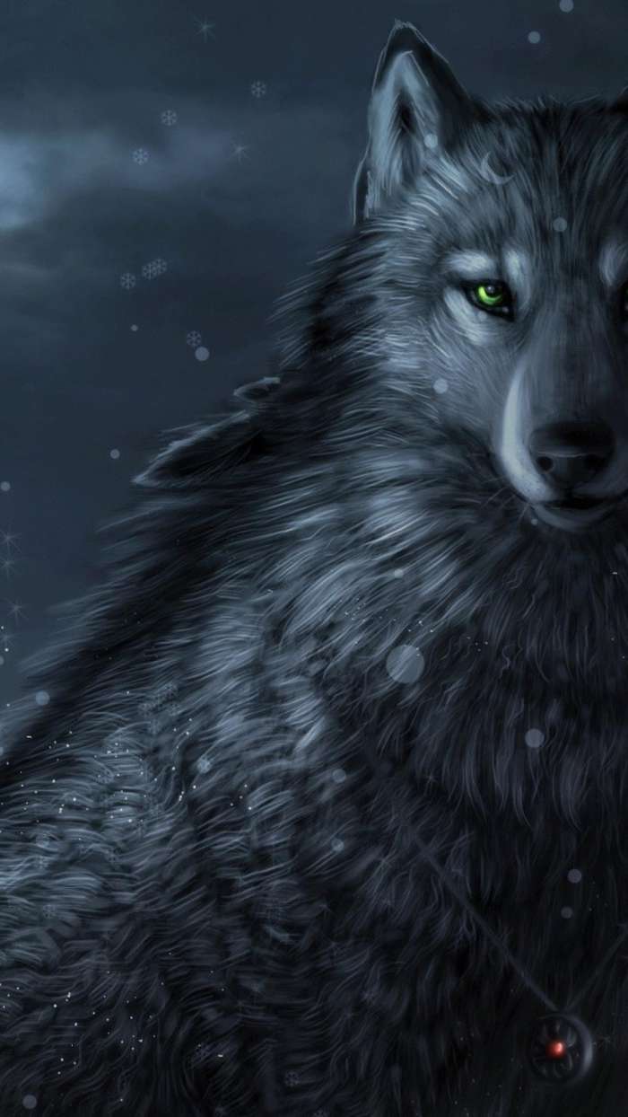 Арты: Черный волк (51 фото) 34
