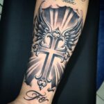 Православный тату крест на руке (46 фото) 10 клещ