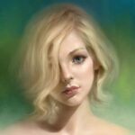 Блондинка (62 рисунка) 24