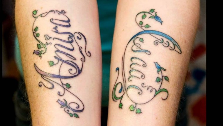 Татуировки с именем ребенка (35 фото) 26 Татуировки с именем ребенка (35 фото) 25 тату