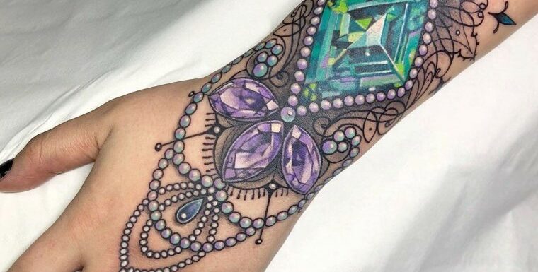 Тату мандала на запястье для женщин (49 фото)