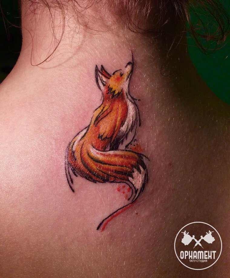 Тату лисица