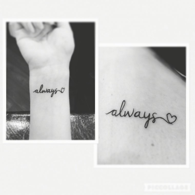 Татуировка always