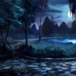 Картинки - Ночной лес (45 рисунков) 74