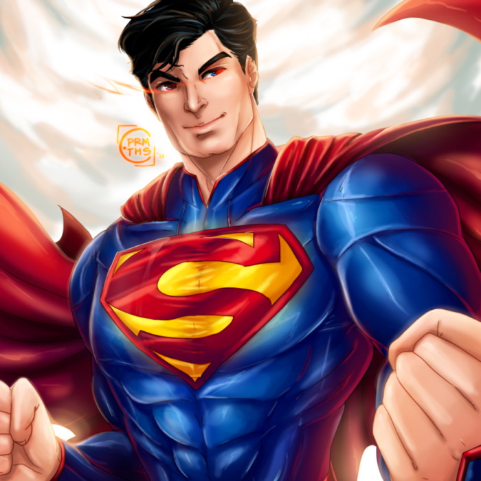Арты на тему "Супермен" (50 рисунков) 3