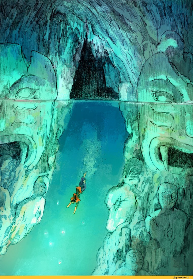 Подземное море и подводные пещеры (45 фото) 38