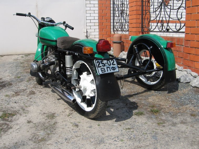 Покраска мотоцикла Урал