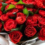 Букет красных роз - элегантные и страстные (62 фото) 48