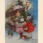 Поздравительные открытки с Рождеством на немецком 34 Eva Elfie