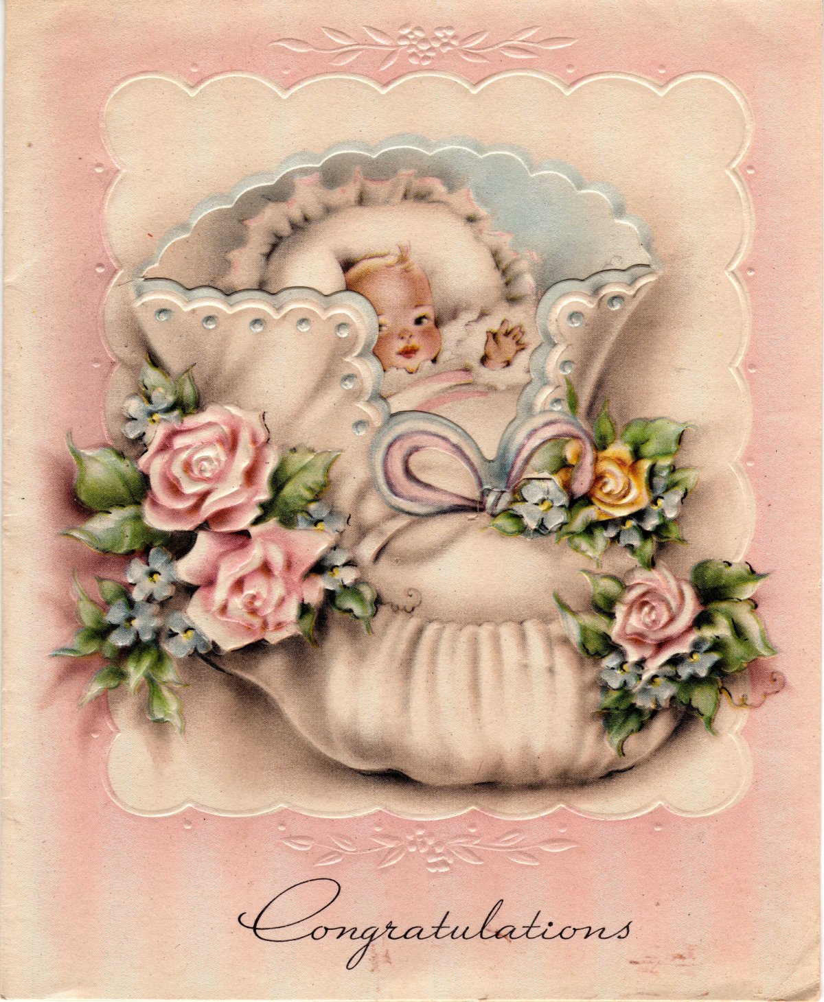 Открытка с рождением дочери - подборка милых поздравлений 18 открытки