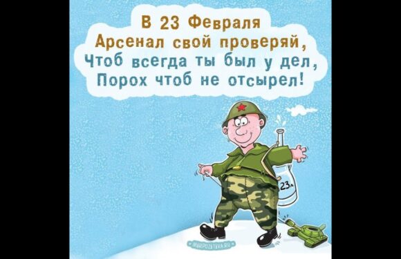 Прикольные поздравления с 23 февраля