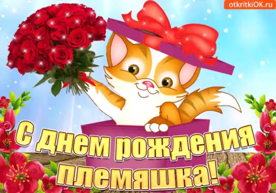 Прикольные открытки с днем рождения племянница 24 открытки