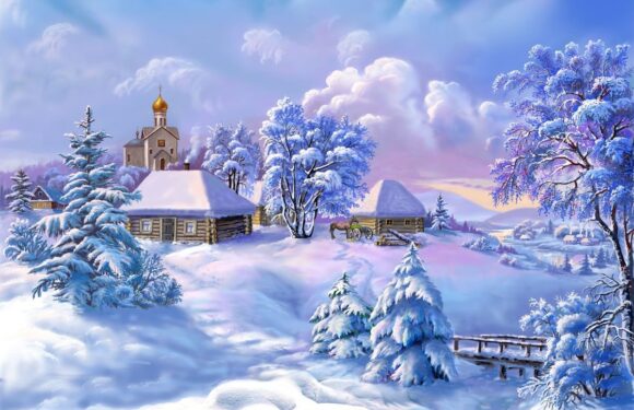 Красивые зимние открытки