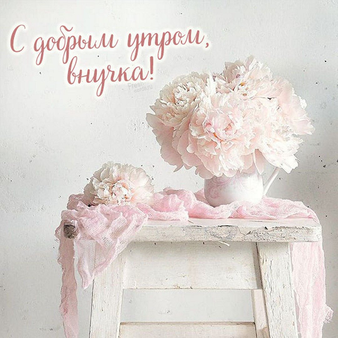 С добрым утром внучке - прикольные открытки 15 открытки