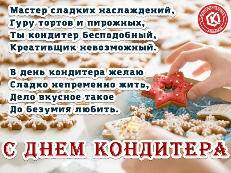 Открытки с днем кондитера - красивые поздравления 148 открытки